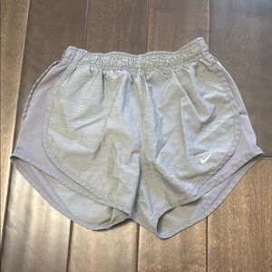 Nike dri-fit women's gray running shorts
